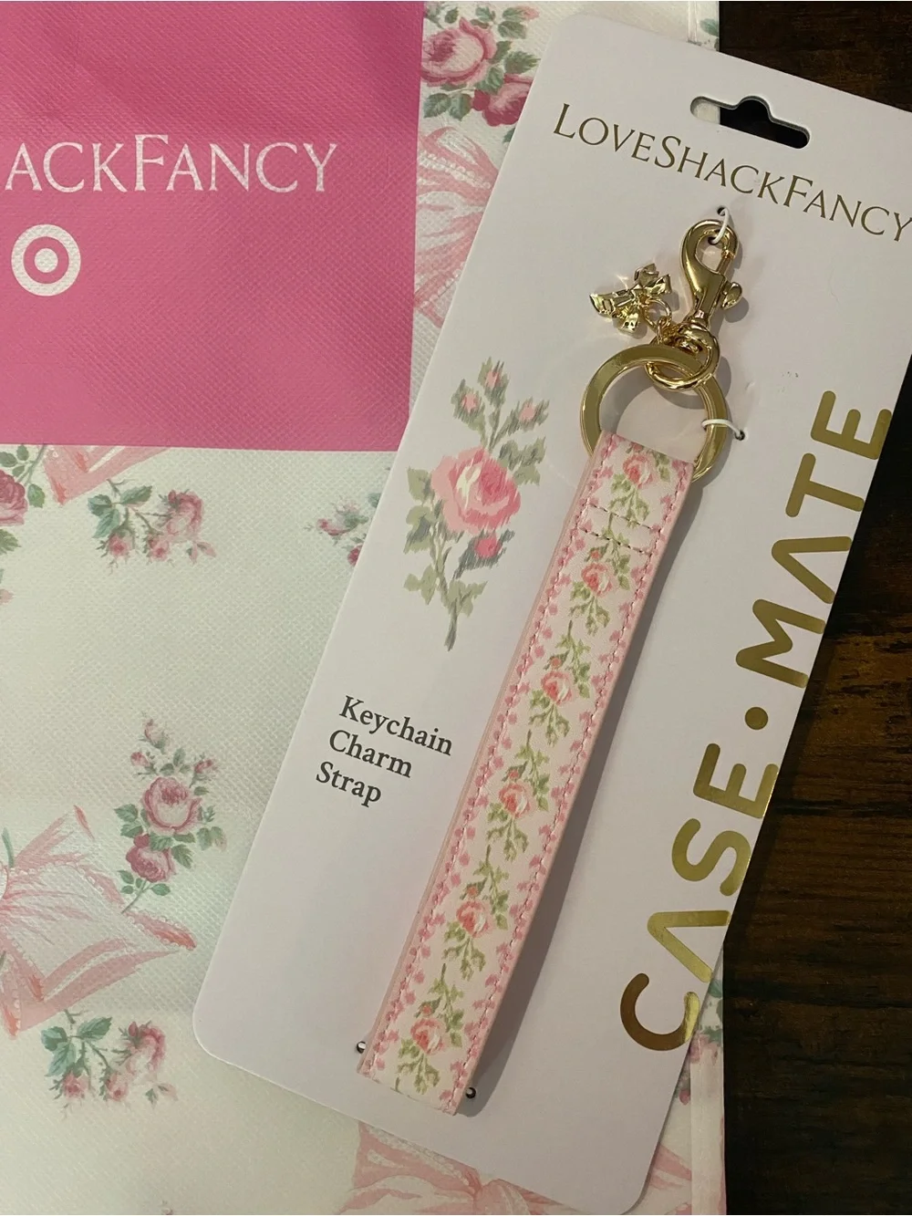 💗 LoveShackFancy Keychain & Reuseable Tote 💗